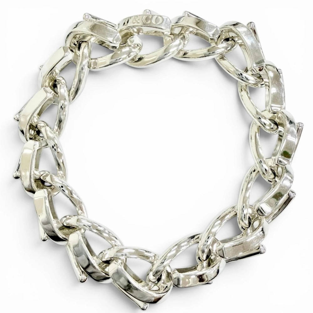 TIFFANY Silver Charm Bracelet